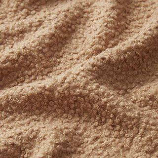 Plain Bouclé Knit – beige, 