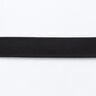 Bias binding Organic cotton [20 mm] – black,  thumbnail number 1