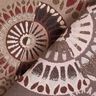Decor Fabric Jacquard elegant mandala – dark taupe/burgundy,  thumbnail number 4