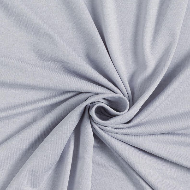Medium summer jersey viscose – silver grey, image number 1