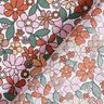 Cotton Cretonne small retro flowers – white/pink,  thumbnail number 4