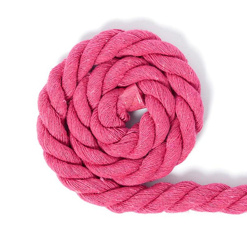 Cotton cord [Ø 14 mm] 12 - pink,  image number 1