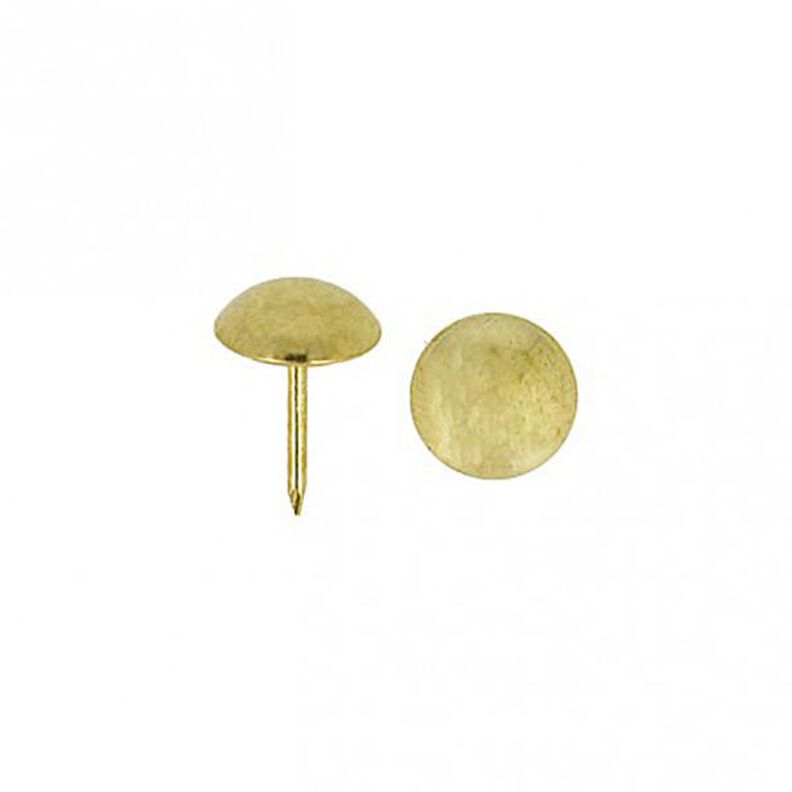 Upholstery Tacks [ 17 mm | 50 Stk.] - gold metallic,  image number 2