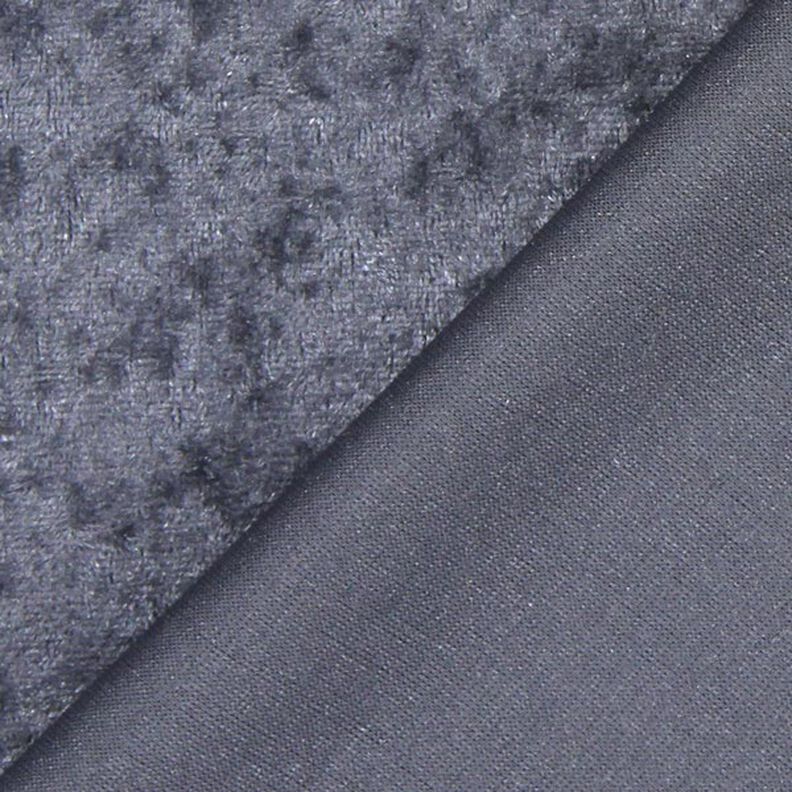 Panne velvet – dark grey,  image number 3