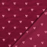 Baby Cord embroidered bows | Poppy Fabrics – carmine,  thumbnail number 4
