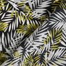 Palm leaves viscose blend – black/yellow olive,  thumbnail number 4