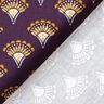 Baby Cord Glitter fans – aubergine,  thumbnail number 4