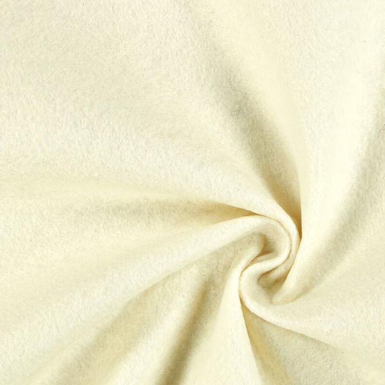 Felt 90 cm / 1 mm thick – offwhite,  image number 1