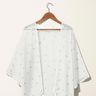 Soft Mesh embroidered flowers – white/rosé,  thumbnail number 7