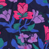 LENZING™ ECOVERO™ viscose fabric  Amira Floral | Nerida Hansen – midnight blue/intense pink,  thumbnail number 2
