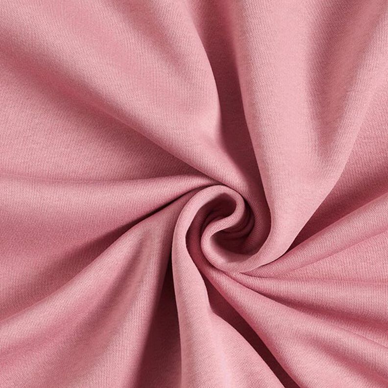 Brushed Sweatshirt Fabric – dusky pink,  image number 1