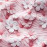 Cotton Poplin confectionary flowers Digital Print – light dusky pink,  thumbnail number 2