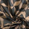 lightweight cotton-linen blend crosses – black/almond,  thumbnail number 3