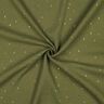 Double Gauze/Muslin Rectangle Foil Print | Poppy Fabrics – pine/metallic gold,  thumbnail number 3