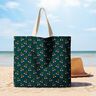 Coated Cotton cute cherries – dark green,  thumbnail number 5