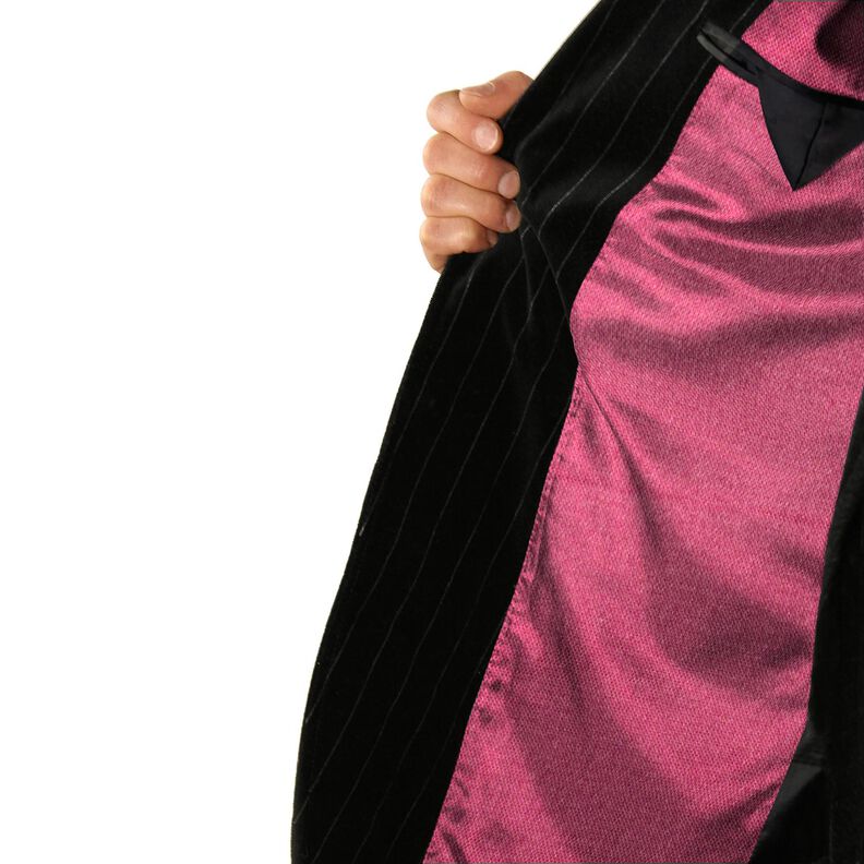Satin lining plain – intense pink,  image number 5