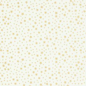 Cotton Cretonne Starry Christmas Sky, small – white, 