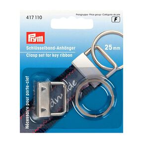 Keyring Clasp – silver metallic | Prym, 