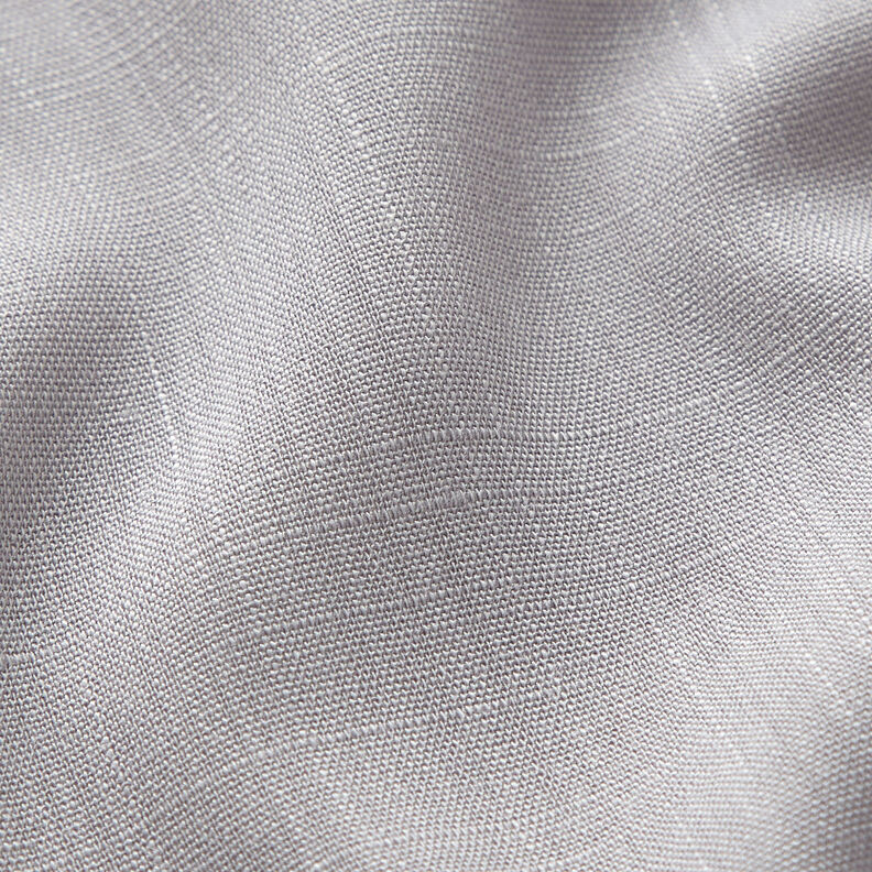 Linen look viscose fabric – silver grey,  image number 3