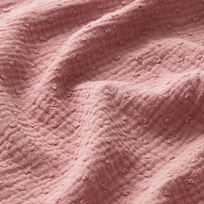 Double Gauze/Muslin dobby – hollyhock, 
