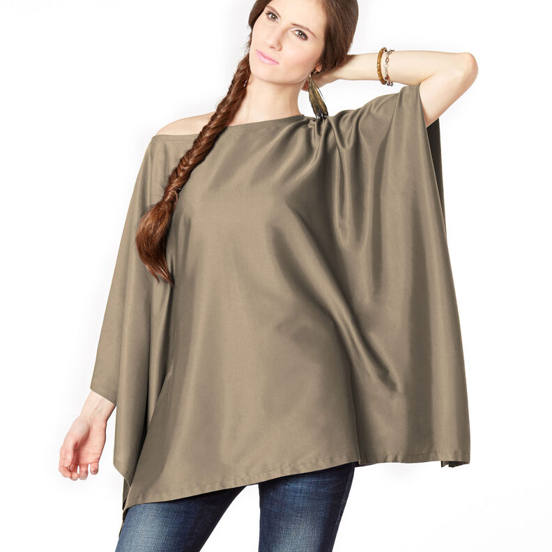 Microfibre Satin – dark taupe,  image number 7