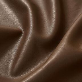 Imitation Leather with velour reverse  – dark brown, 