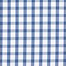 Cotton fabric shirt check – white/blue,  thumbnail number 1