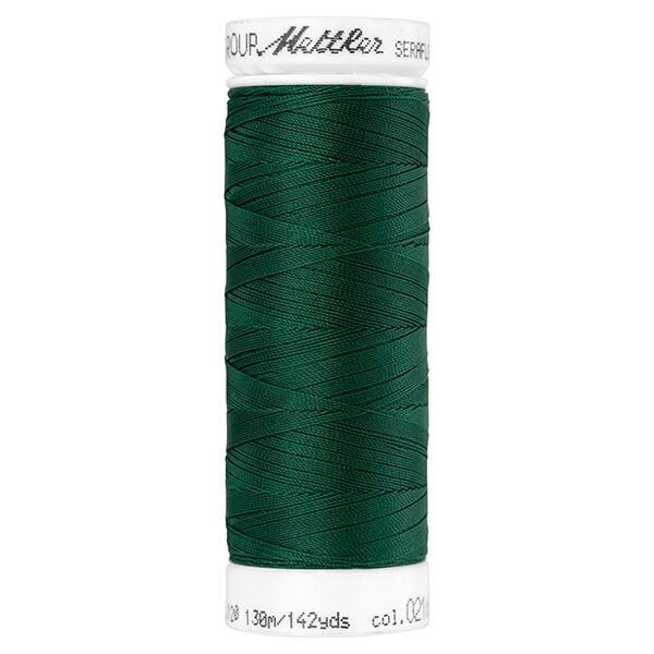Seraflex Stretch Sewing Thread (0216) | 130 m | Mettler – dark green, image number 1