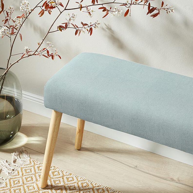 Fine melange upholstery fabric – mint,  image number 6