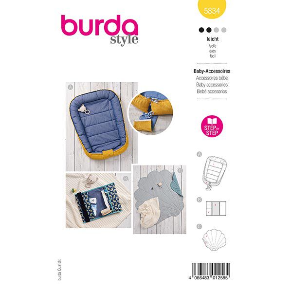 Baby Accessoires | Burda 5834 | Onesize,  image number 1