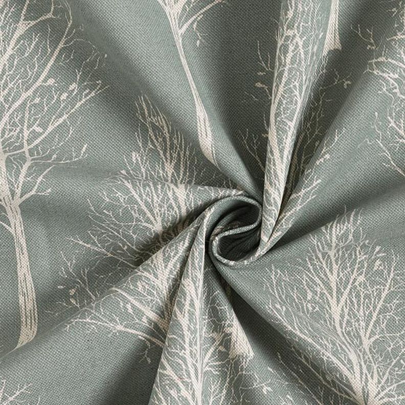 Decor Fabric Half Panama Tree Silhouette – reed/natural,  image number 3