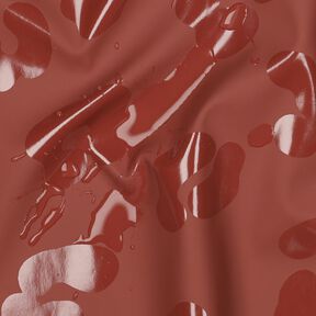 Raincoat Fabric leopard print – hollyhock, 