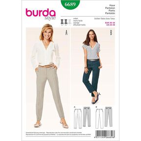 Pants, Burda 6689, 