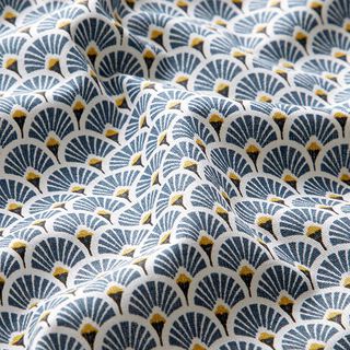 Coated Cotton Little Fans – denim blue, 