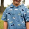 Cotton Jersey cute whales| Poppy Fabrics – blue grey/navy blue,  thumbnail number 5