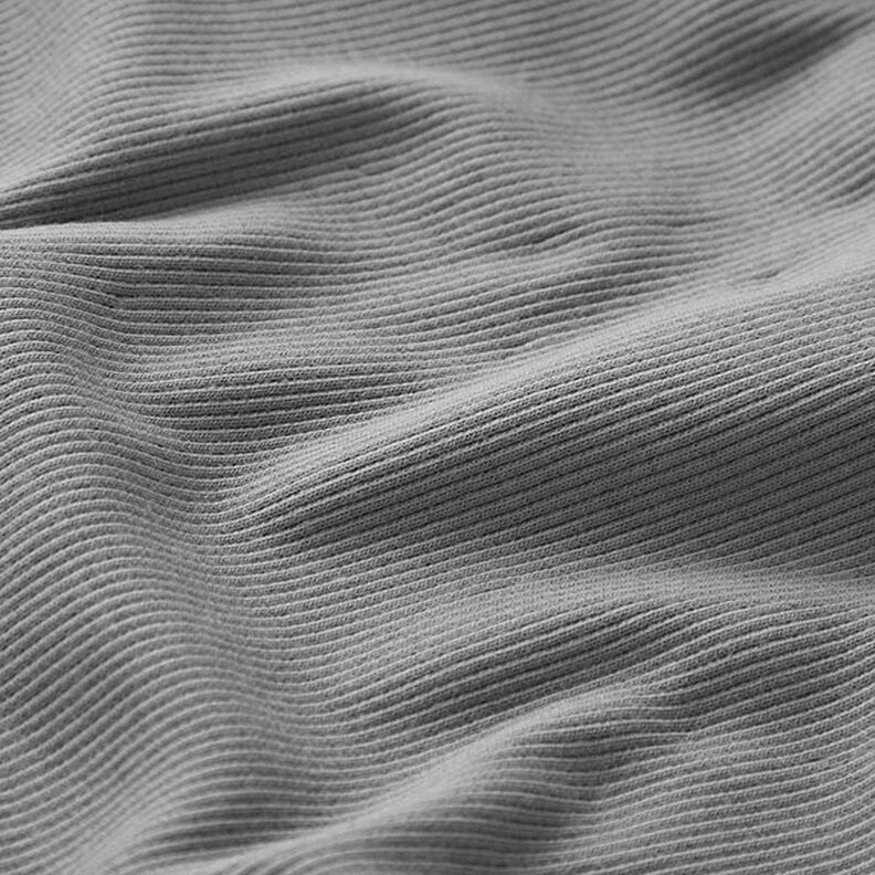 GOTS 2x2 Ribbing | Tula – silver grey,  image number 2