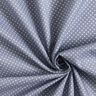 Cotton Poplin Mini polka dots – steel blue/white,  thumbnail number 3