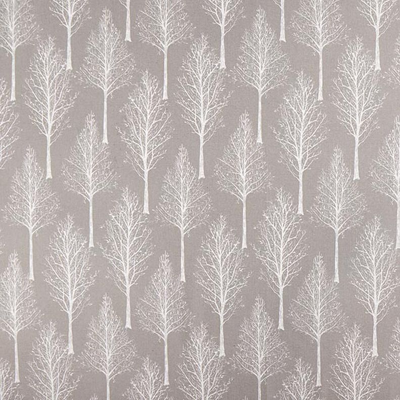 Decor Fabric Half Panama Tree Silhouette – taupe/natural,  image number 1