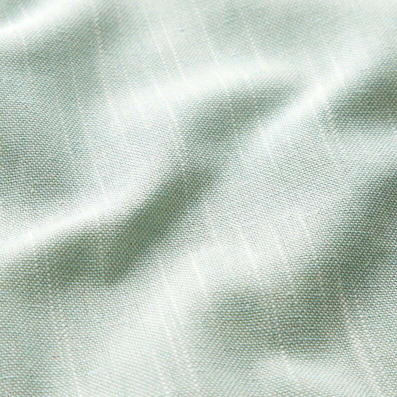 Decor Fabric Half Panama Subtle Texture – pale mint/light beige,  image number 2