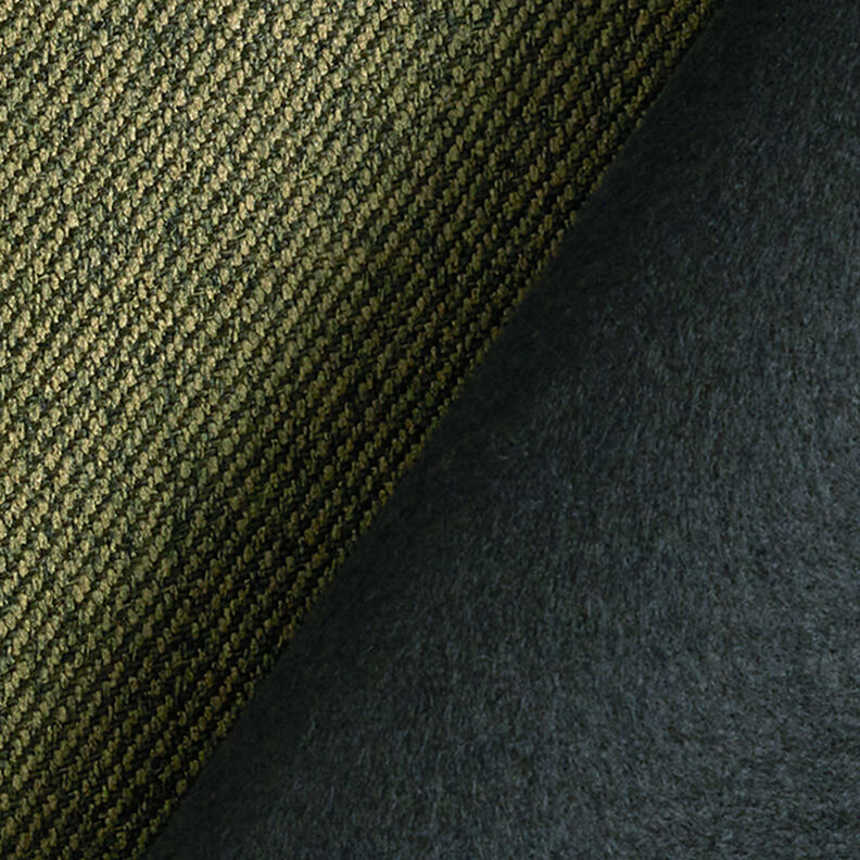 Upholstery Fabric Twill Look – dark olive,  image number 3
