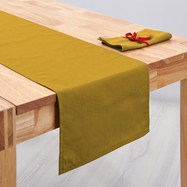 Decor Fabric Canvas – mustard,  image number 4