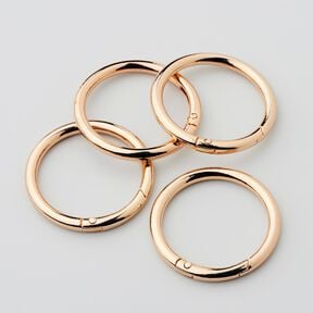 O-rings [4 pcs. | Ø 38 mm] – metallic gold, 