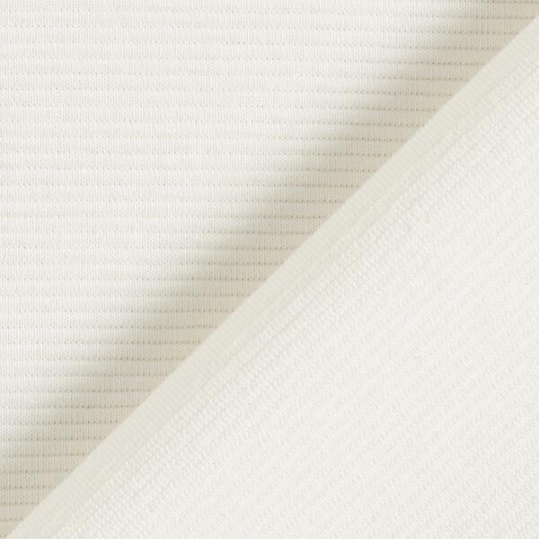 Ottoman ribbed jersey Plain – white,  image number 4