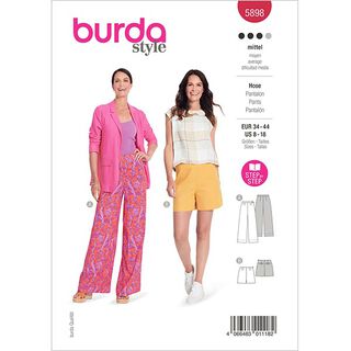 Pants | Burda 5898 | 34-44, 