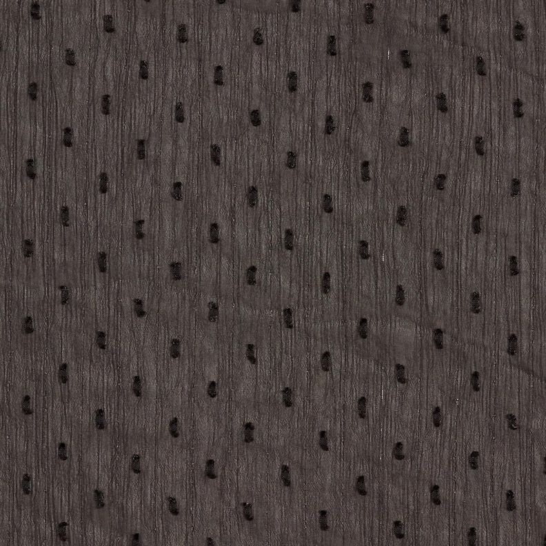 Metallic pinstripe chiffon dobby – black/metallic silver,  image number 1