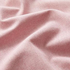 Decorative fabric, Chambray half Panama, recycled – rosé, 