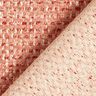 Upholstery Fabric colourful bouclé look – dusky pink/cream,  thumbnail number 3