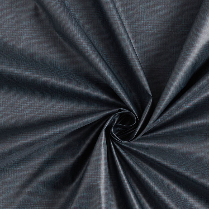 Checked rain jacket fabric – midnight blue,  image number 6