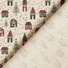 Decor Fabric Half Panama Winter Village – natural/dark pine,  thumbnail number 4