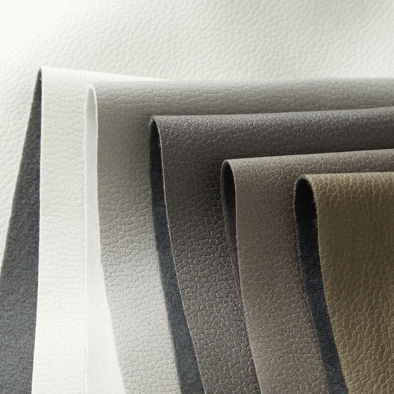 Upholstery Fabric Imitation Leather light embossing – cinnamon,  image number 5